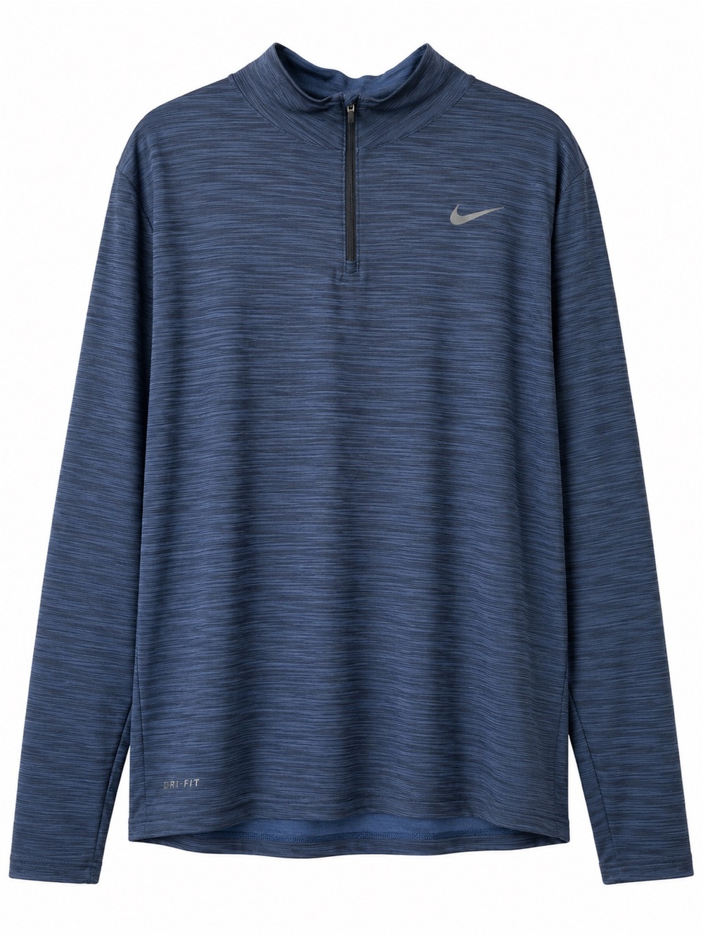 Nike Dri-FIT Blue Space Dye 1/4 Zip Performance Pullover Men’s XL